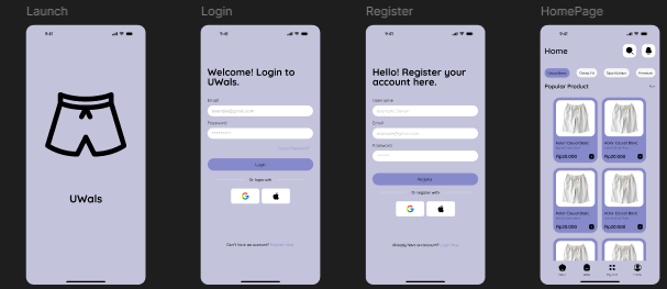UI/UX UWals